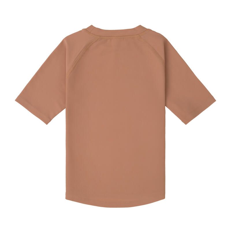 T-shirt anti-uv manches courtes Splash & Fun 19-24m Terre Marron - lassig