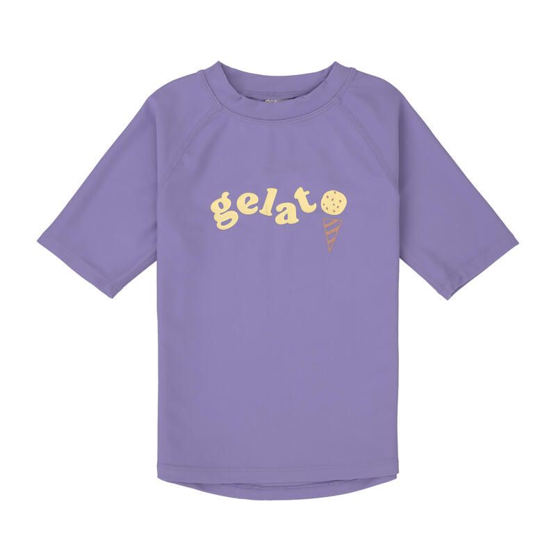 T-shirt anti-uv manches courtes Splash & Fun 19-24m Lilas - lassig