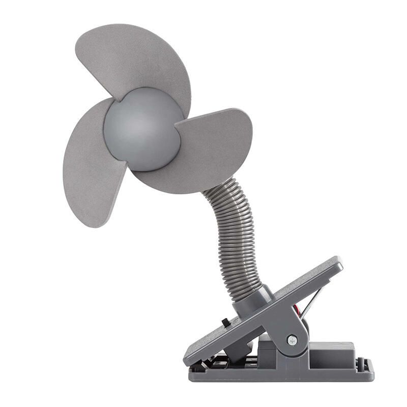 Ventilateur pour poussette universel Soft Foam Gris - dooky