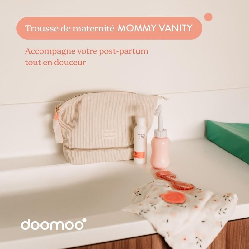 Trousse de Maternité Mommy Vanity Sand - doomoo