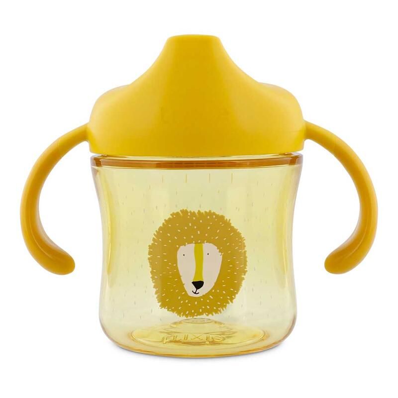 Tasse d'apprentissage avec poignées Mr Lion Jaune - trixie