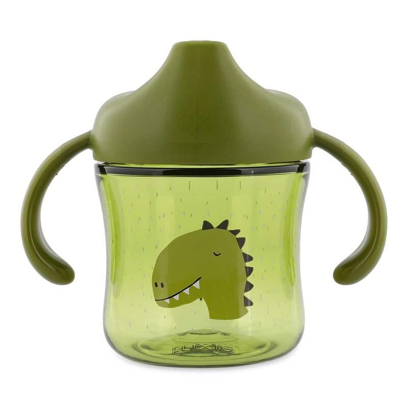 Tasse d'apprentissage avec poignées Mr Dino Vert - trixie