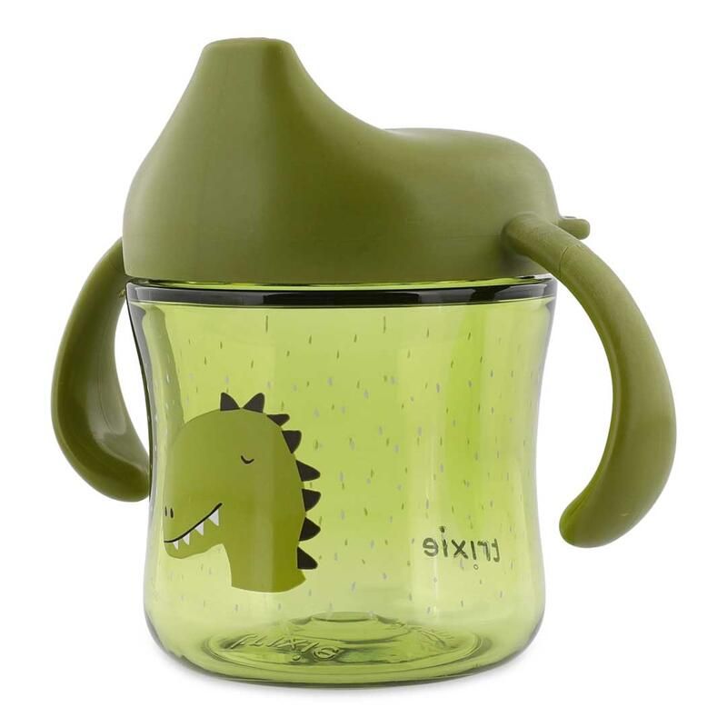 Tasse d'apprentissage avec poignées Mr Dino Vert - trixie