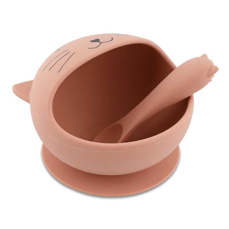 Premier set repas bébé Mme Cat Rose - trixie
