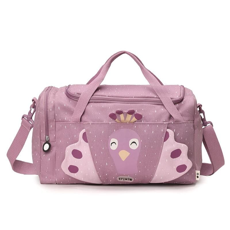 sac de sport enfant Mme Peacock Violet - trixie
