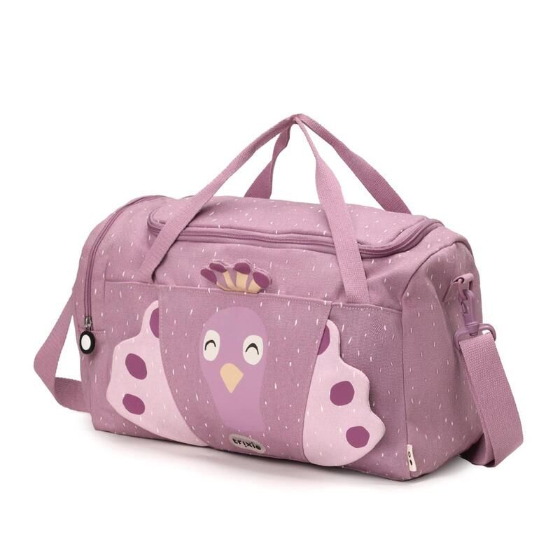sac de sport enfant Mme Peacock Violet - trixie