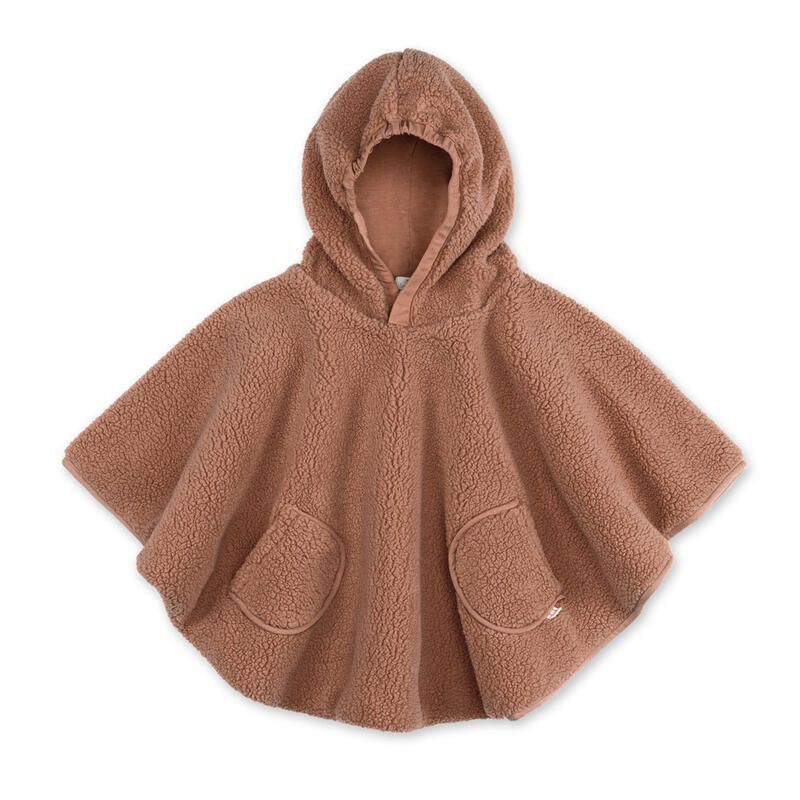 Poncho de voyage Teddy + Pady jersey  9-36m Muffin - bemini