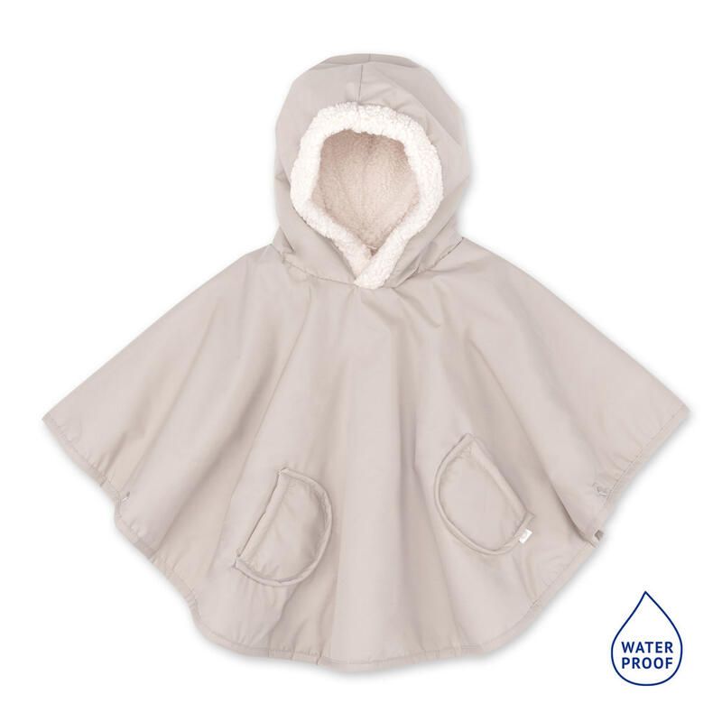 Poncho Waterproof 9-36m Neutral - bemini