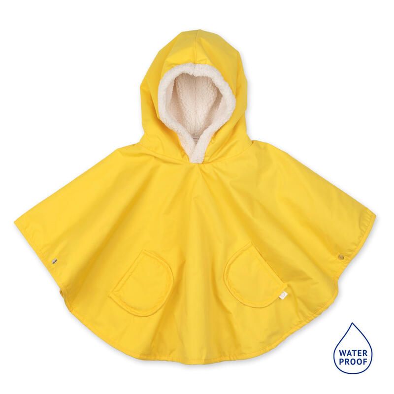 Poncho Waterproof 9-36m Jaune - bemini
