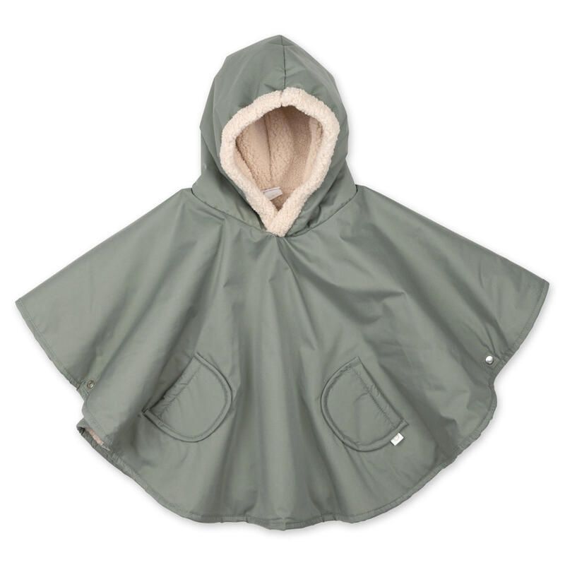 Poncho Waterproof 9-36m Green - bemini