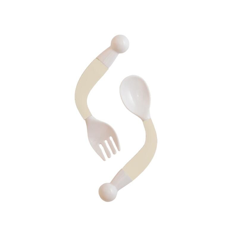 Cuillère et fourchette orientables - Dune - bojungle