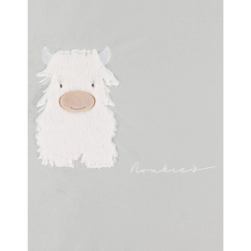 Tapis de parc réversible 75x95cm Fluffy gaze de coton bio - Vert - noukie 's