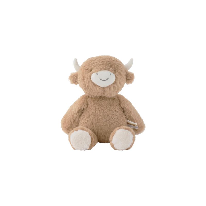 Peluche Small 25 cm Fluffy Cow - Beige - noukie 's