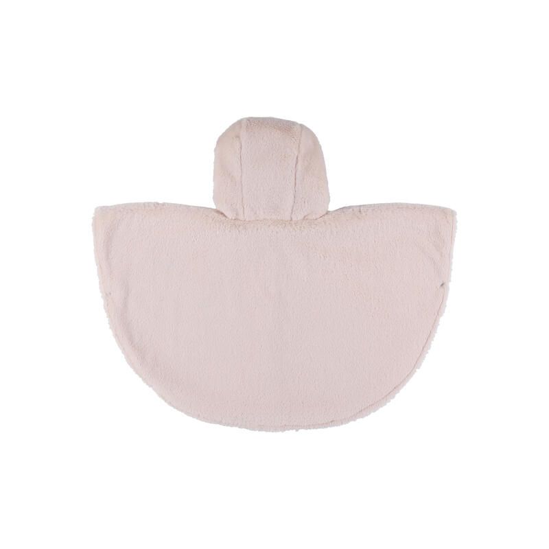 Poncho groloudoux M&M 2026 6-18m Rose - noukie 's