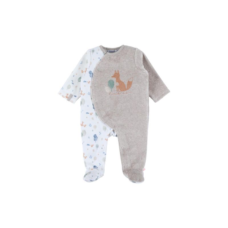 Dors bien velours M&M 2026 0m Foxie Beige - noukie 's