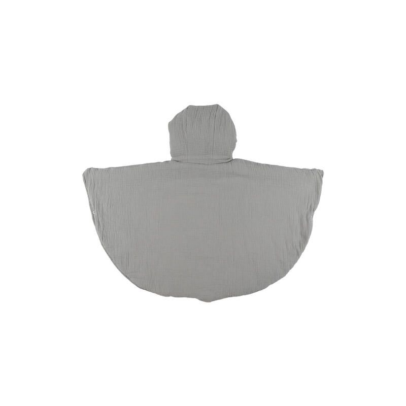 Poncho mousseline bio M&M 2026 18-36m Vert - noukie 's
