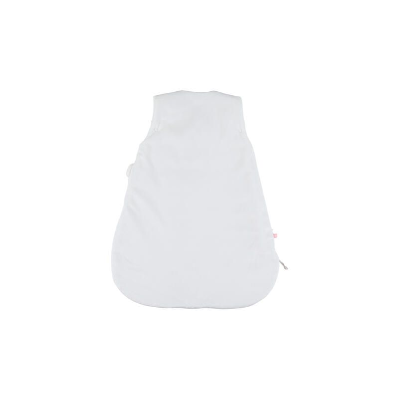 Gigoteuse veloudoux Vintage Flowers Fleurs Dantan 50cm Blanc - noukie 's