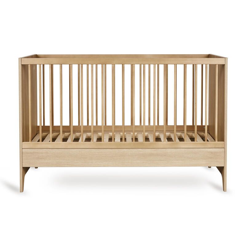 Lit bébé évolutif 70x140cm Tsugi Honey Ash - quax