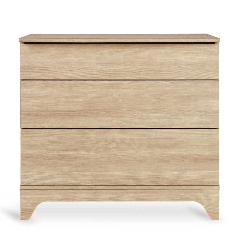 Commode 3 tiroirs Tsugi Honey Ash - quax