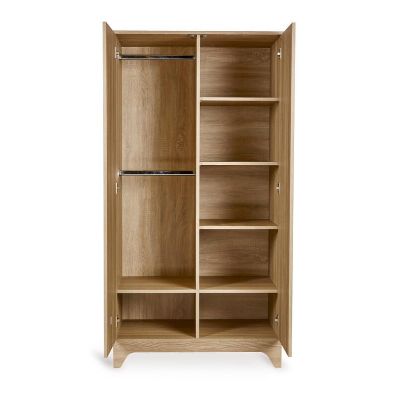 Armoire 2 portes Tsugi Honey Ash - quax
