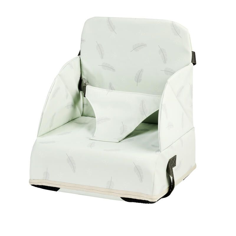 Rehausseur de chaise plumes vert - nattou