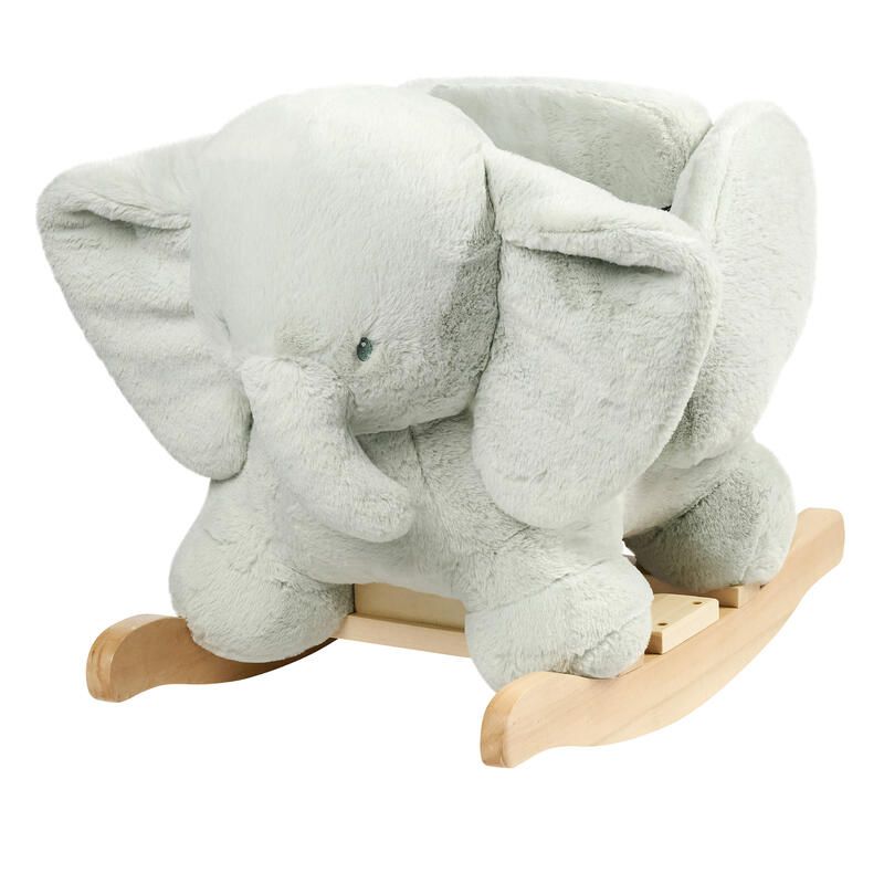 Eléphant à bascule Loulou Vert Tilleul - nattou