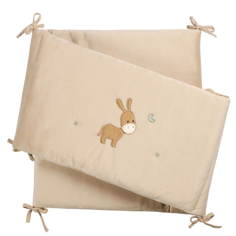 Tour de lit velours Loulou 180cm - nattou