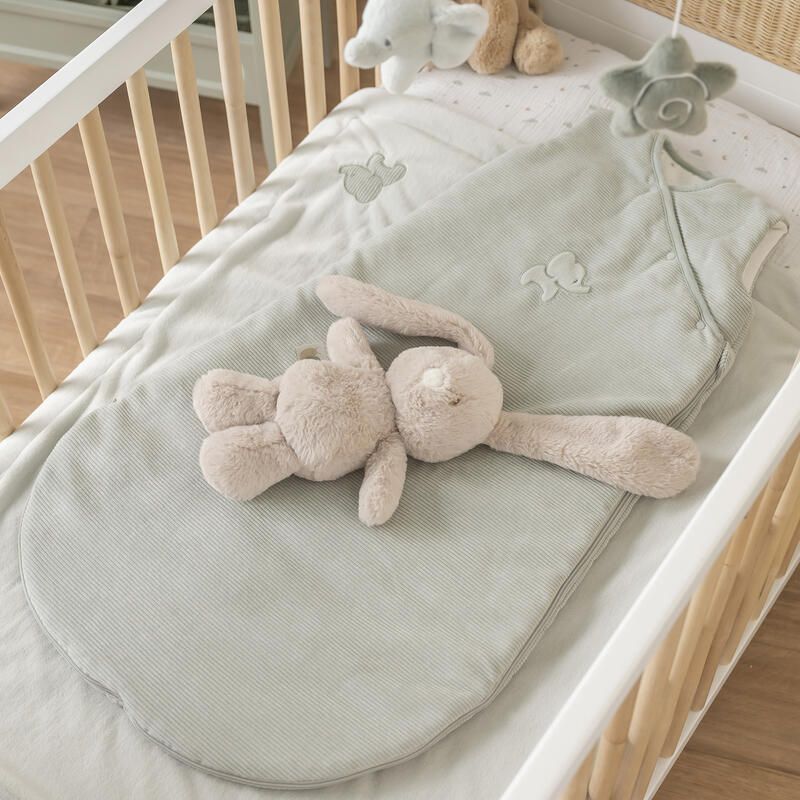 Gigoteuse velours Loulou 90cm Vert Tilleul - nattou