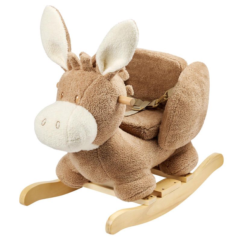 Cheval à bascule Teddy âne - Caramel - nattou