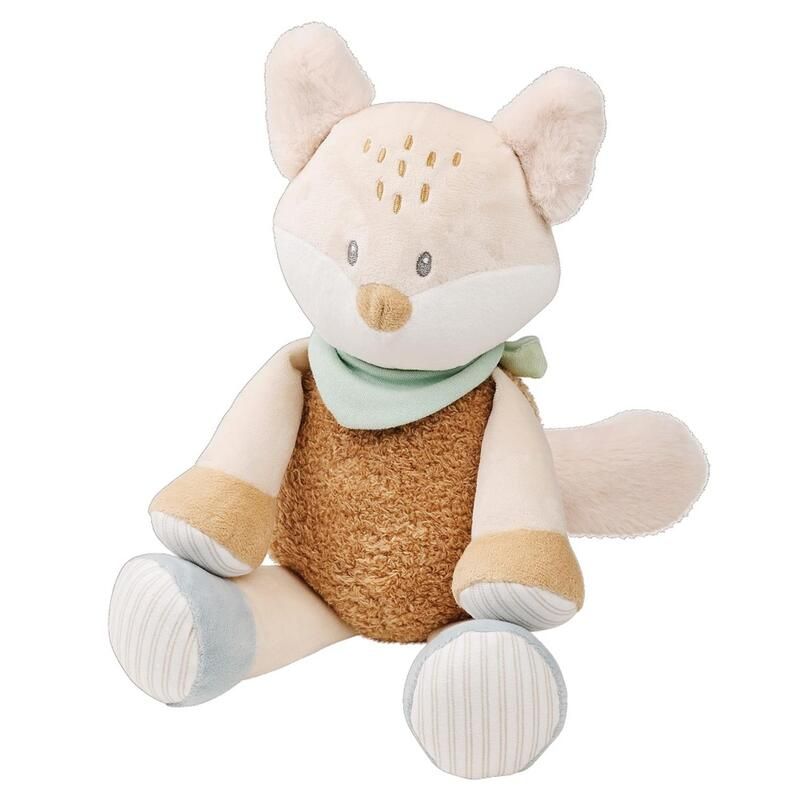 Peluche 30cm Renard Flo Ernest, Flo & Oli - nattou