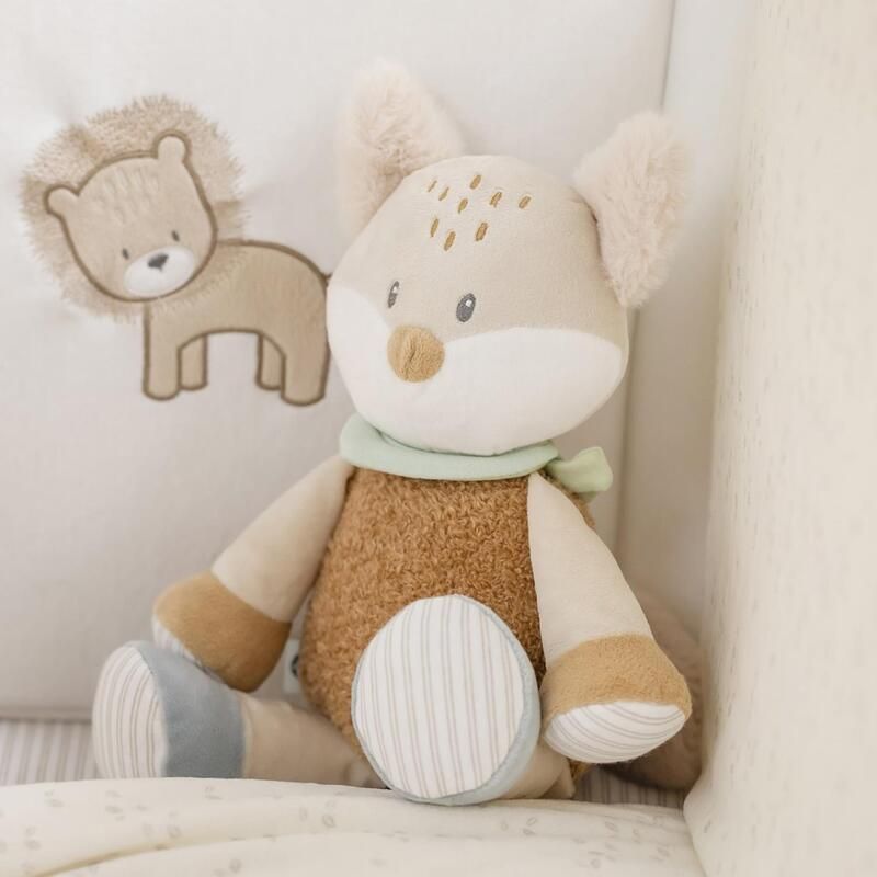 Peluche 30cm Renard Flo Ernest, Flo & Oli - nattou
