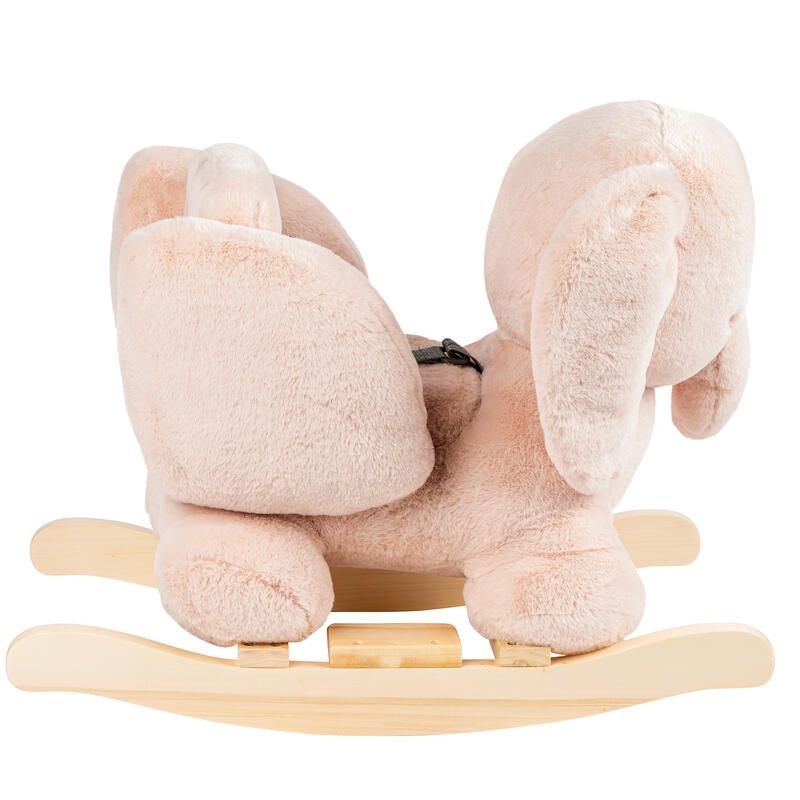 Bascule Eléphant Fanfan - Rose - nattou