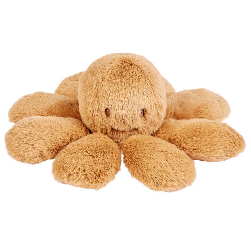 Pieuvre hochet à poils longs Beige Ambré - nattou
