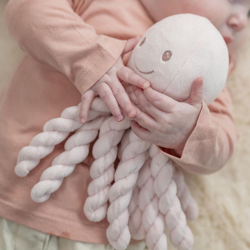 Pieuvre Rose Pastel - nattou