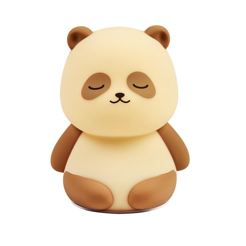 Veilleuse Panda 12 cm Blanc/Brun - nattou