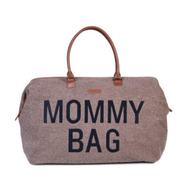 Mommy Bag Signature sac à langer Teddy - Soft Brown - childhome