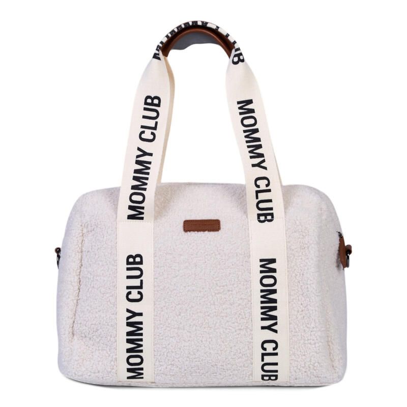 Mommy club Signature sac à langer Teddy - Off White - childhome