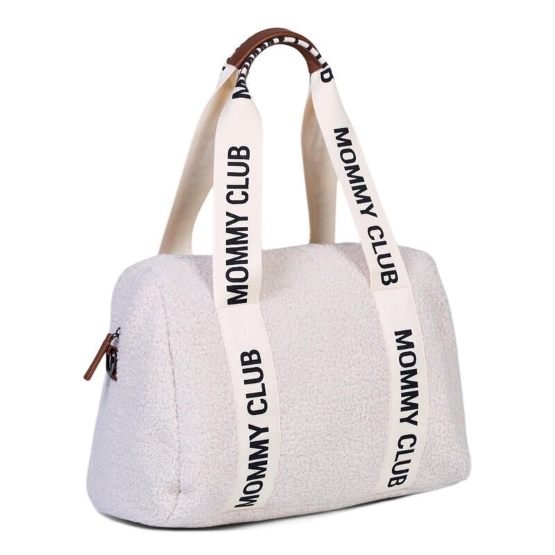 Mommy club Signature sac à langer Teddy - Off White - childhome