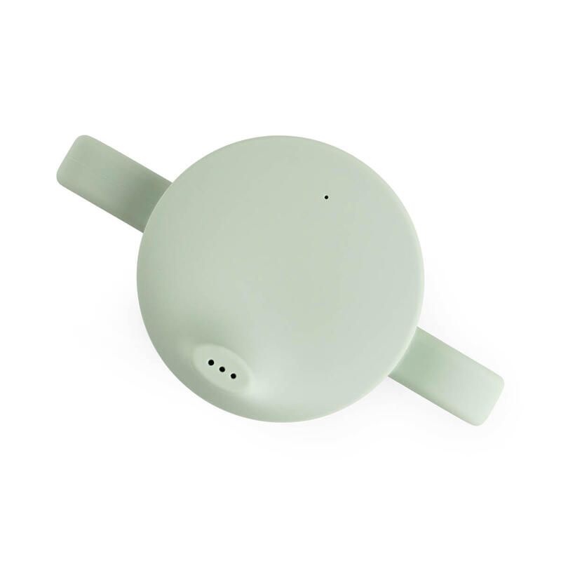 Tasse à bec en silicone 2 anses Playground Vert - done by deer