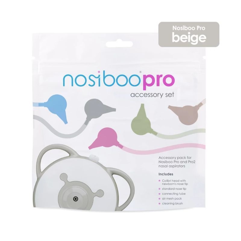 Set d’accessoires pour mouche bébé Nosiboo Pro Beige - nosiboo