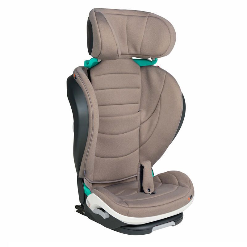 Siège auto 100-150cm Flex FIX 2 Dark Sand Soft Breeze - besafe
