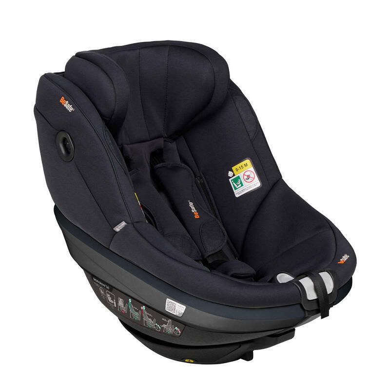 Siège auto 61-125cm Beyond 2 360 Black Soft Breeze - besafe