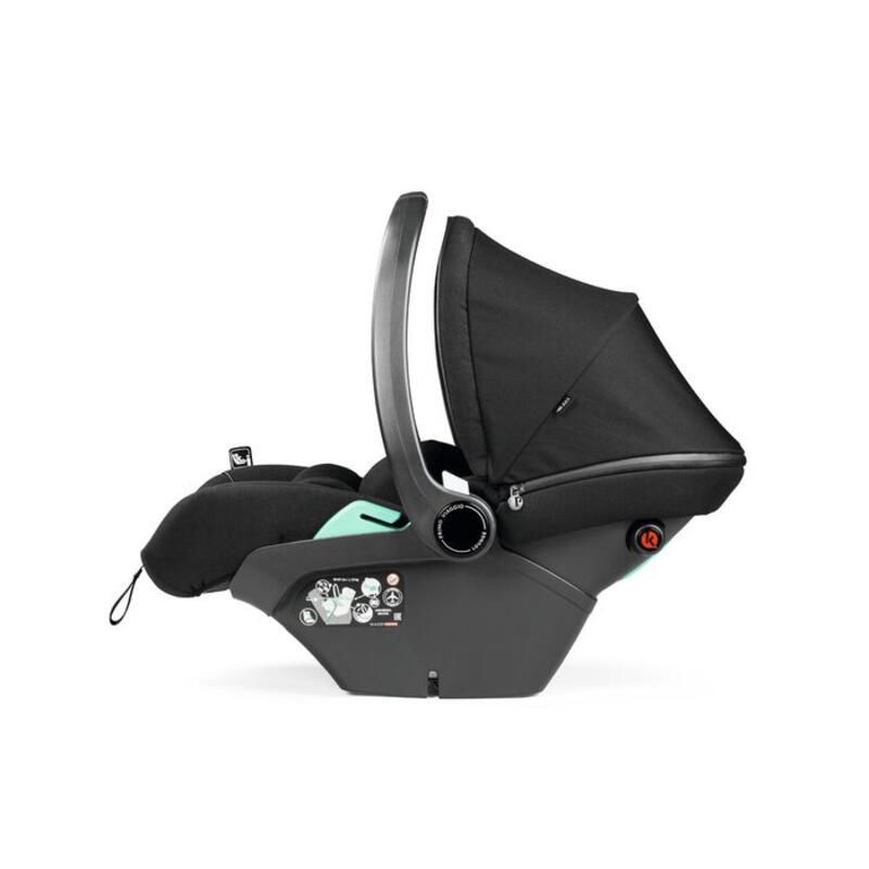 Siege Auto Primo Viaggio Lounge 40-87cm True Black - peg