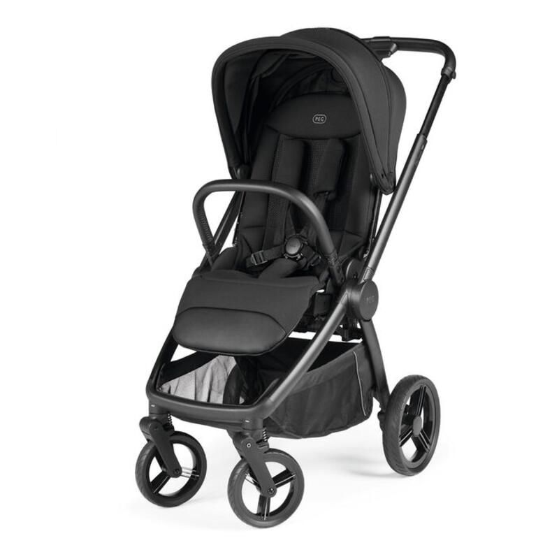Poussette City Loop Pro True Black - peg