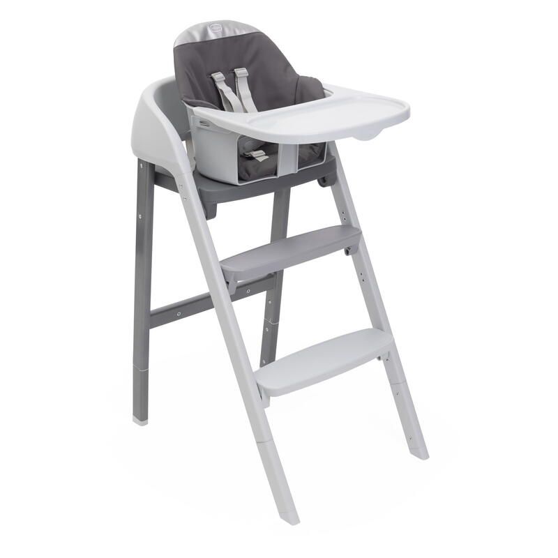 Chaise haute évolutive Crescendo Up Steel Cloud - chicco