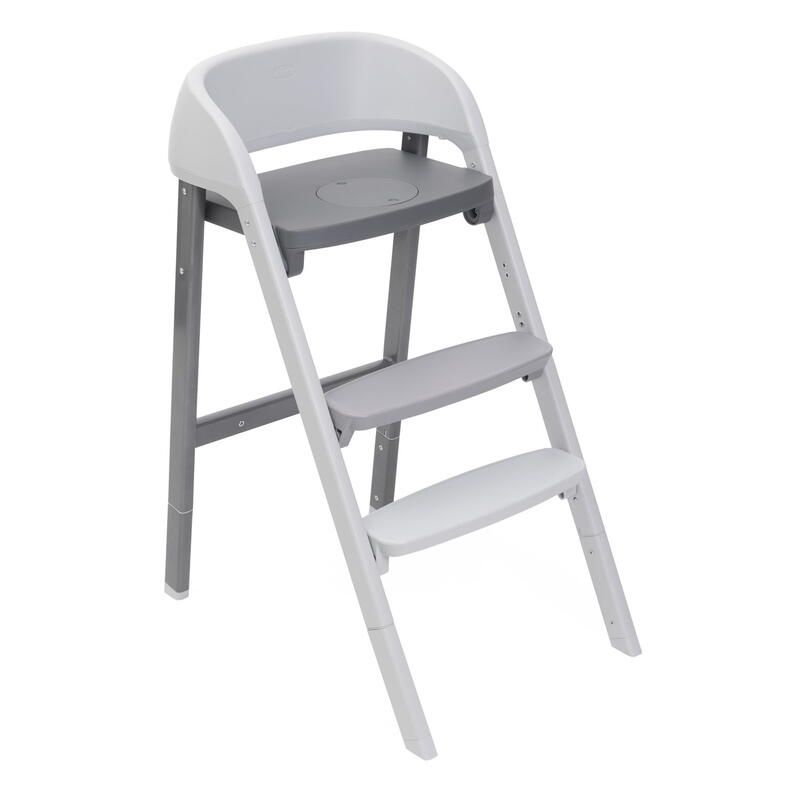 Chaise haute évolutive Crescendo Up Steel Cloud - chicco