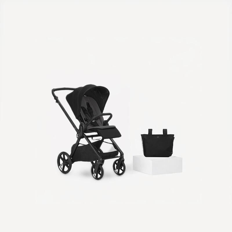 Poussette Trio Muum 5 + Kombibaby + Nacelle Sleep + Base Isofix Coal - jane