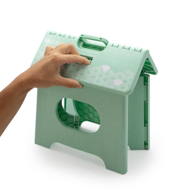 Marchepied pliable avec steplock Menthe - bblÜv