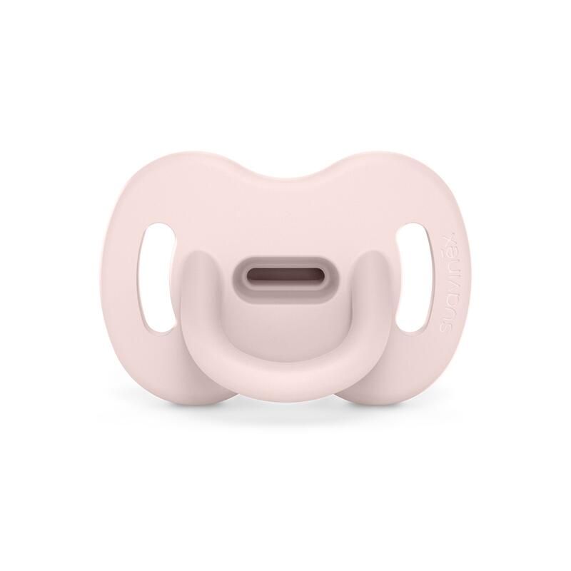Sucette silicone avec tétine physiologique SX Pro 6-18m Rose - suavinex