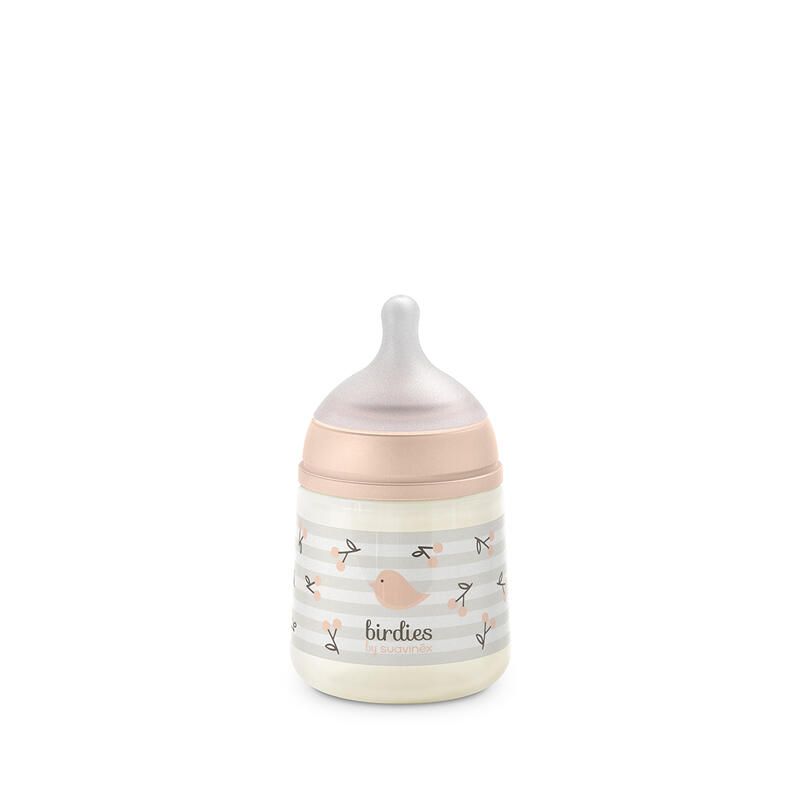 Biberon Birdies Sxpro S 150ml Rose - suavinex